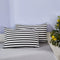Wellboo Black Striped Pillowcases King Women Men Black and White Striped Pillow Cases Cotton Adults Teens Vertical Stripes Comforter Pillow Covers Black Striped Pillow Shams Envelope Closure 2 PCS