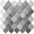 Peel and Stick Tile Backsplash - Arabesque Tile Backsplash ,Mosaic Backsplash Sticker,(10 Sheets)
