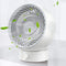 SmartDevil USB Desk Fan, Small Personal Desktop Table Fan with Strong Wind, Quiet Operation Portable Mini Fan for Home Office Bedroom Table and Desktop (White)