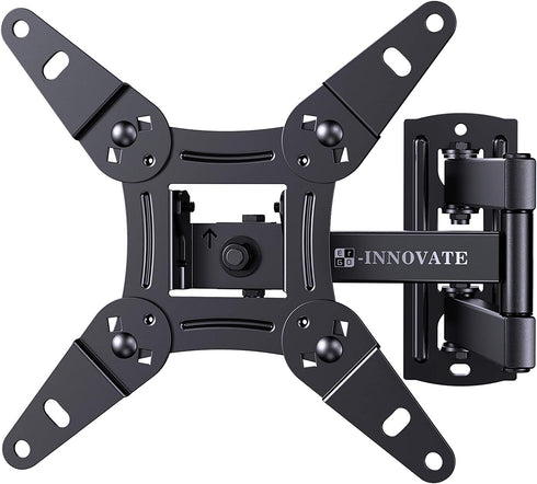 Full Motion TV Wall Mount Articulating Bracket for 13-42 Inch LED LCD OLED Flat Curved Screens, Swivel Tilt Extension Rotation TV Mount Monitor Max VESA 200x200mm up to 44lbs by ERGO-INNOVATE