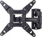 Full Motion TV Wall Mount Articulating Bracket for 13-42 Inch LED LCD OLED Flat Curved Screens, Swivel Tilt Extension Rotation TV Mount Monitor Max VESA 200x200mm up to 44lbs by ERGO-INNOVATE