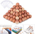 ACMETOP Cedar Blocks, 100% Natural Cedar Blocks for Clothes Storage, Aromatic Cedar Balls, Storage Accessories Closets & Drawers (100Pack)