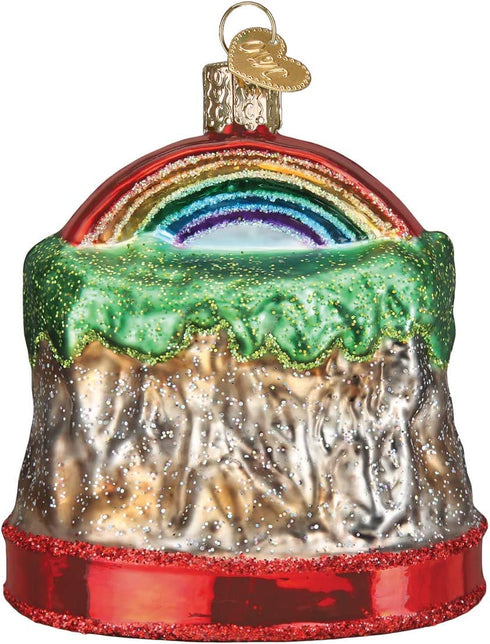 Old World Christmas Niagara Falls Glass Blown Ornaments for Christmas Tree