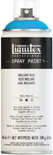 Liquitex Professional Spray Paint, Brilliant Blue, 400ml Can