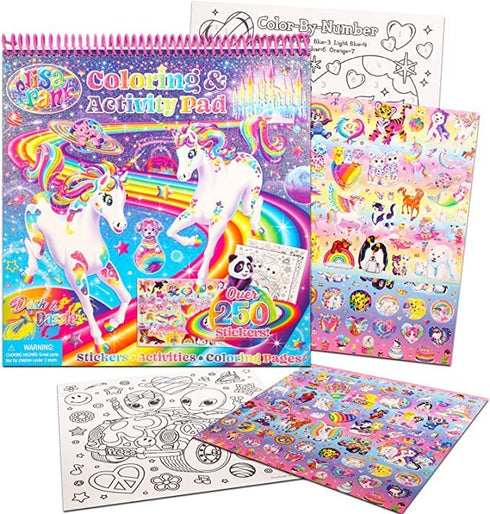 Lisa Frank Sticker Super Pack -- Lisa Frank Sticker Box and Sticker Pack with Over 200 Stickers (Lisa Frank Party Supplies)