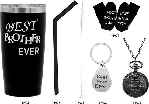 Best Brother Ever Tumbler, Best Brother Mug, Best Gifts for Brother, Birthday Gift for Brother, Brother Birthday Gift, Brother Gift, Brother Gift from Sister to Brother, Gift for Brother from Brother