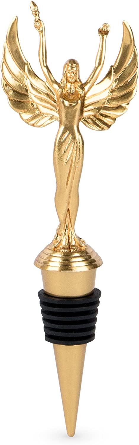 Foster & Rye Vintage Trophy Wine Bottle Stoppers, One Size, Gold