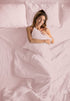 Signature Hotel Collection Bed Sheet Set - 4 Piece Set - The Softest Sheets Ever - Microfiber Material - Luxury Hotel Style Bedding - Wrinkle Free, Deep Pockets, Easy Fit - Blush - Full