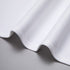 Small Window Curtains for Bedroom 2 Panels Set White Short Blackout Curtains for Bathroom Nursery 45 Inch Length