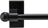 Rod Desyne Mag-12 Magnetic Curtain Rod, 17-30", Black