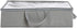 Amazon Basics Under Bed Fabric Storage Container Bags with Window and Handles - 2-Pack, 30.2 x 20 x 5.7 Inches, Gray