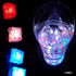 12 Pieces Multi Color LED Flashing Blinking Glowing Light up Ice Cubes Liquid Sensor for Drinks Party Wedding Bars Christmas