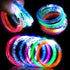 24 Pack Glow Sticks Bracelet Glow in The Dark, 6 Color LED Bracelets Party Supplies for Kids and Adults Led Glow Party Accessories Light Up Toys Bulk