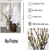 Milili Rustic Floral Country Farmhouse Bottle Floral Wall Art Flower Painting for Bathroom Wall Art Poster Country Style Canvas Wall Art Picture Prints for Home Decor 16 inchx24 inch No-frame