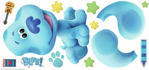 RoomMates RMK4882GM Blue's Clues Giant Peel and Stick Wall Decals