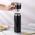 ONEISALL Tea Infuser Bottle - 14oz Insulated Travel Tea Tumbler Keep Hot and Cold For Loose Leaf Tea, Coffee, Herbal, Tea Bags - Leakproof Stainless Steel Tea Mug with Infuser