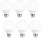 LOHAS G25 LED Bulb Vanity Light Globe Bulbs, 40W-50W Equivalent LED Makeup Mirror Lights, Soft White 3000k 6W LED 500Lm Brightness E26 Medium Base Bulb, Non-Dimmable G25 Globe Lighting for Home, 6Pack