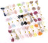 1800Pcs Flower Stamen, 1mm Matt Pearl Double Heads Flower Stamens Mix Color Flower Pistils Headwear Accessories