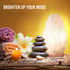 Himalayan Glow Hand Crafted White Salt Lamp, Night Light