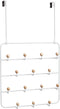 Umbra Estique Over-The-Door Multi-Use Organizer, White