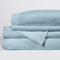 GREEN LIFESTYLE Smooth and Silky Feel Microfiber King Bed Sheet Set 1800 Thread Count Super Soft, Breathable, Wrinkle and Stain Resistant Fabric 4 Piece Spa Blue
