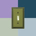 AMERELLE 84TTTRB Steps Triple Toggle Cast Metal Wallplate in Rustic Brass