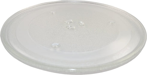 HQRP 10" / 25.5cm Glass Turntable Tray Compatible with Maytag, Magic Chef, Samsung, GE General Electric, Panasonic, JcPenney, Oster, Emerson, Daewoo, Rival, Ewave Microwave Oven Plate 10-inch 255mm