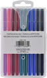 UCHIDA LePen Porous Point Pen, 12 Count (Pack of 1), Black, Blue, Red, Green, Pink, Lavender, Burgundy, 10