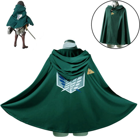 IDS Home Halloween Fashion Cloak Cape Hooded Jacket Scouting Legion Freedom Cosplay Costume Clothes