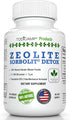 TODICAMP Zeolite Detox - Zeolite Capsules Sorbolit Ultra FINE 1-2 µm - Zeolite Clinoptilolite Powder 95% - 3X Activated - 120 Capsules - Zeolite Powder Supplement - 2 Months Supply