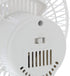 Comfort Zone CZ6XMWT-EC 6" Electric Fan, 6" 2 in 1, White