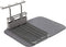 Umbra Udry Rack and Microfiber Dish Drying Mat-Space-Saving Lightweight Design Folds Up for Easy Storage, Standard w, Charcoal