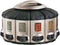 KitchenArt 57010 Select-A-Spice Auto-Measure Carousel Professional Series, Satin