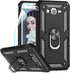 LeYi Compatible for Samsung Galaxy J7 Case,J7 2015/ SM-J700 Case with HD Screen Protector, Military-Grade Rotating Kickstand Full-Body Protective Phone Cover Case for Samsung Galaxy J7 2015,Black