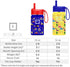 IRON °FLASK Kids Water Bottle - 14 Oz, Straw Lid, 20 Name Stickers, Vacuum Insulated Stainless Steel, Double Walled Tumbler Travel Cup, Thermo Mug, Metal Canteen Stardust Unicorns