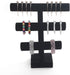Stratalife Velvet 3 Tier Bracelet Holder Jewelry Display Stand Bangle Bracelet Watch Organizer Storage Jewelry Tower (Black Velvet)