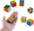 6 Pack Mini Rubix Cubes Tiny 3x3x3 Color Puzzle Cube Toys Stress Relief Party Game Toy to Boys and Girls for Favors Birthday Gifts Party Supplies