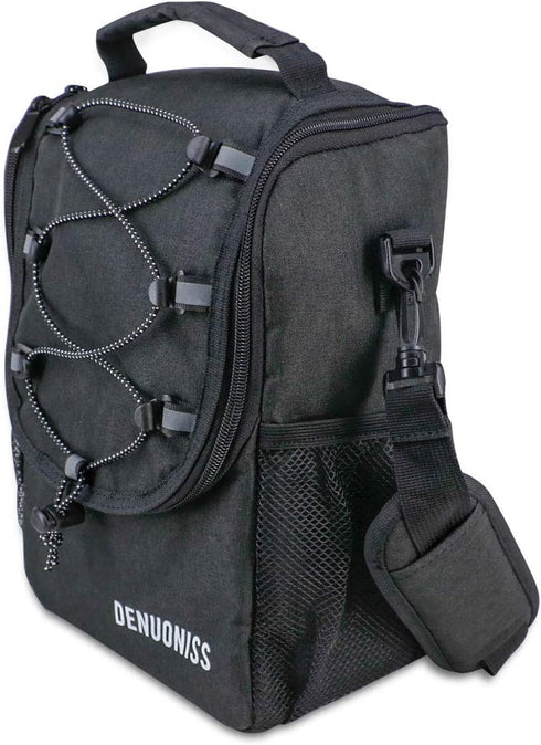 Sethruki Lunch Bag Insulated Lunch Box Lunch Shoulder Tote Bag Drinks Holder Durable Oxford Thermal Snacks Organizer for Women Men School Work Picnic Hiking Beach Fishing