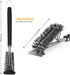 Grill Brush and Scraper Bristle Free, Grill Cleaner -Extra Strong Grill Cleaning Brush,18" Stainless Steel Barbecue Triple Scrubber BBQ Brush for Gas/Charcoal Grilling Grates -Scrubbing Sponges