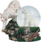 StealStreet SS-G-28052 Two White Tigers Snow Globe, 4.25"