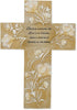 Someone We Love in Heaven 8 inch Embossed Resin Stone Inspirational Wall Cross