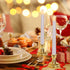 Lotus Hills Flameless Window Candles with Remote and Timer, 6 Packs Battery Operated Window Candles with Gold Candle Holders, Flickering Led Window Candles for Newyears Party Wedding Decorations