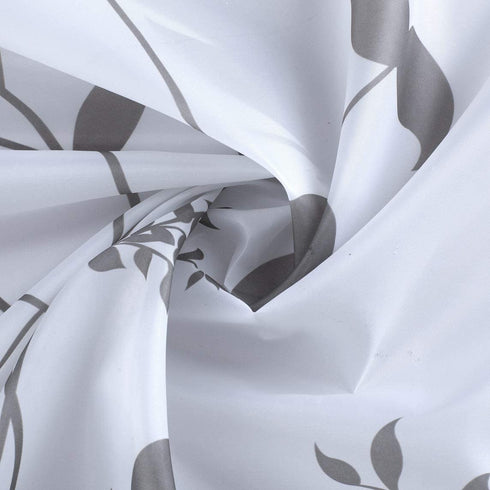 Shower Curtain Grey Polyester Fabric Bathroom Curtain Waterproof Shower Curtains ,72 X 72 INCH (Grey)