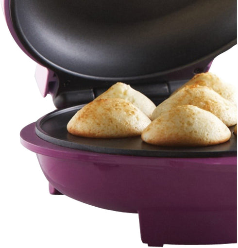 Brentwood Mini Cupcake Maker Machine Non-Stick, 7, Pink