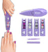 Blinger Ultimate Nail Wand Collection, Purple - Glam Your Nails with Sticker Sheets, 1 Step Process, No Drying, No Waiting – Nail Art for School, Parties, Special Occasions, Everyday Use – Exclusive