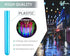 5 5/8" Neon Plastic Test Tube Shot Assorted Colors 3/4 oz Shooter - 100 Pack