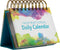 Motivational & Inspirational Perpetual Daily Flip Calendar with Self-Standing Easel (Watercolors)