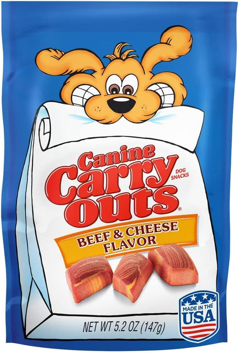 Canine Carry Outs Del Monte Beef & Cheese Flavor