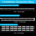 Motion Sensor Under Cabinet Lights - Plug-in LED Strip Lights Indoor with Power Adapter, Dimmer and Timer for Kitchen Cabinet, Counter, Shelf, Showcase, Stairway, Bedroom, Corridor, Washroom