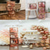 YJHSS Baby Shower Boxes Decorations for Girl & Boy, 4-Pack Transparent Balloons Boxes Décor with BABY Letters for Gender Reveal Baby Shower Decorations Bridal Showers Birthday Party, Rose Gold